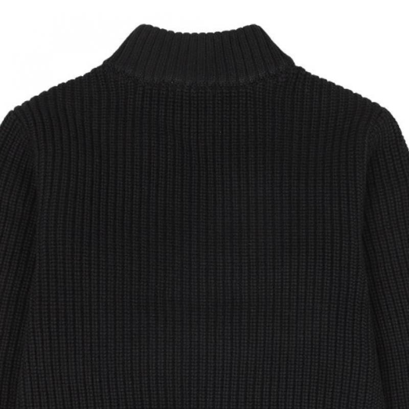 [hedges Kids] Knit Color Duck Down Padding Black  Huw11jp01m Bk 