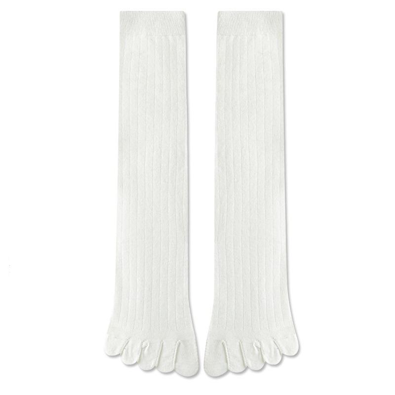 3 Pairs Toe Socks Women Men Long Calf Socks with Separate Fingers High Quality Cotton Five Finger Socks Women Stockings