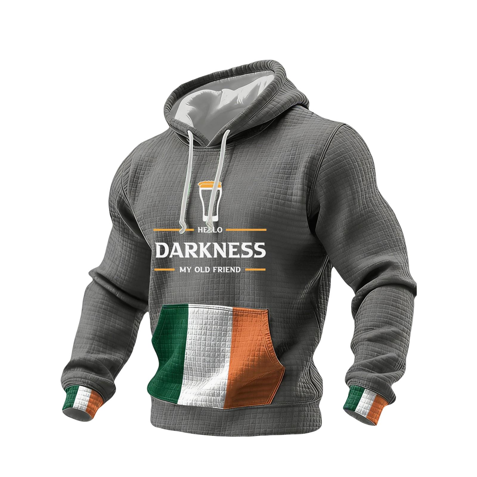 

Men s Color Plus Size Cross V-Neck Long Sleeved Pullover T-shirt Top M