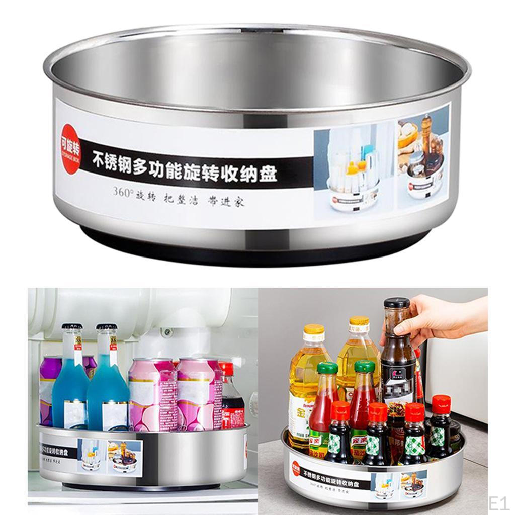 Organizer For Cabinet Swivel Tray Container