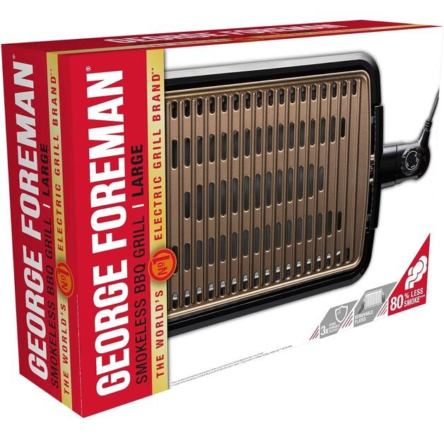 Электрогриль George Foreman Smokeless BBQ Grill (25850-56)