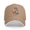 Sommer Baby Affe Punch Kuscheltier Meme Baseballkappe Outdoor Sport Lässig Benutzerdefiniert Sonnenschutz Trucker-Kappe Snapback-Kappe