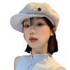 Vintage Japanese Blue Cloud Beret Hat For Women Summer Lightweight Versatile Style
