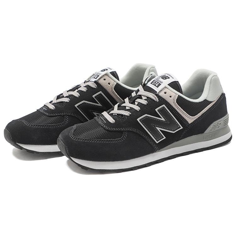 New New Balance 574 Black White ML574EVB
