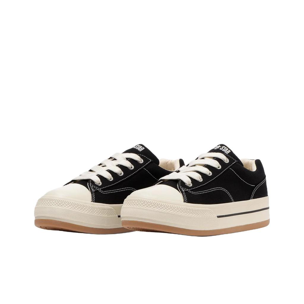 Converse All Star Border Star OX Comfortable Soft Canvas Shoes Unisex Sneakers Black 31316411