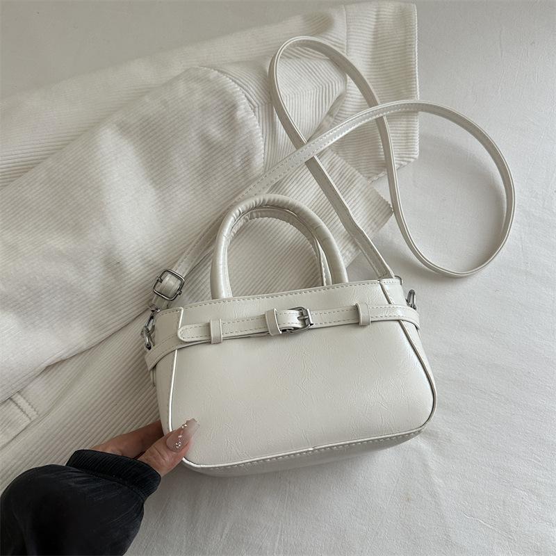 High-end Niche Handbag For Women Trendy Crossbody Shoulder Bag Buckle Design Pu Leather Commut Bag Elegant Versatile Daily Purse