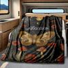 Mystical Butterfly In Enchanted Garden Blanketcustomizable With Your Namecomfortable And Stylish Perfect For Travel Beds Chairs Offices Sofas