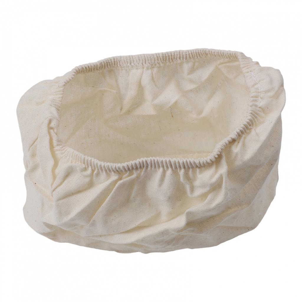 Cloth Cover Fermentation Basket Natural Cotton Linen for Professional Baking