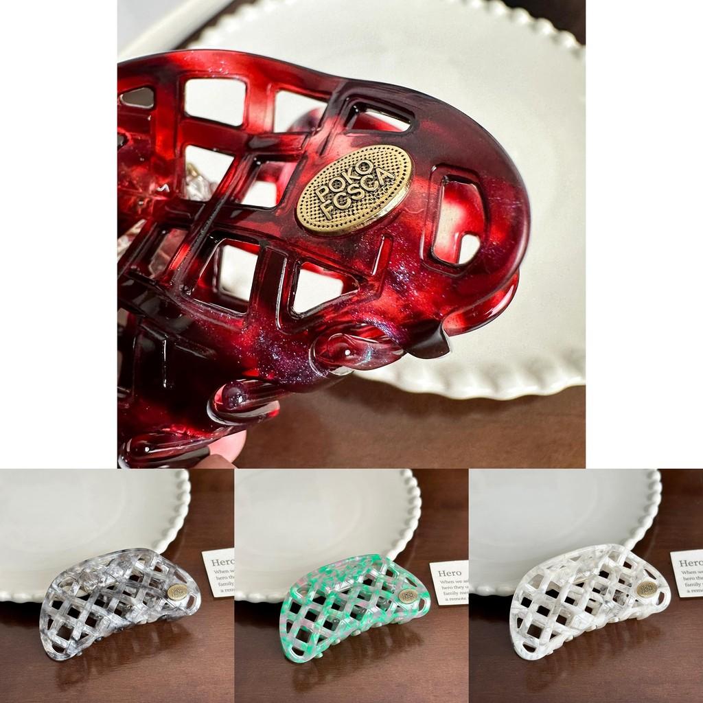 Unique Geometric Hair Claw Clips For Women Featuring Elegant Colors And Handmade Craftsmanship