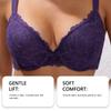 Zeriluna Lace push-up bra Breathable lace material is skin-friendly, soft, and comfortable, available in multiple colors
