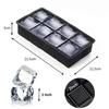 Silicone Ice Cube Tray with Lid - 8-Cube Whiskey Maker, Food-Grade for Home & Commercial Use