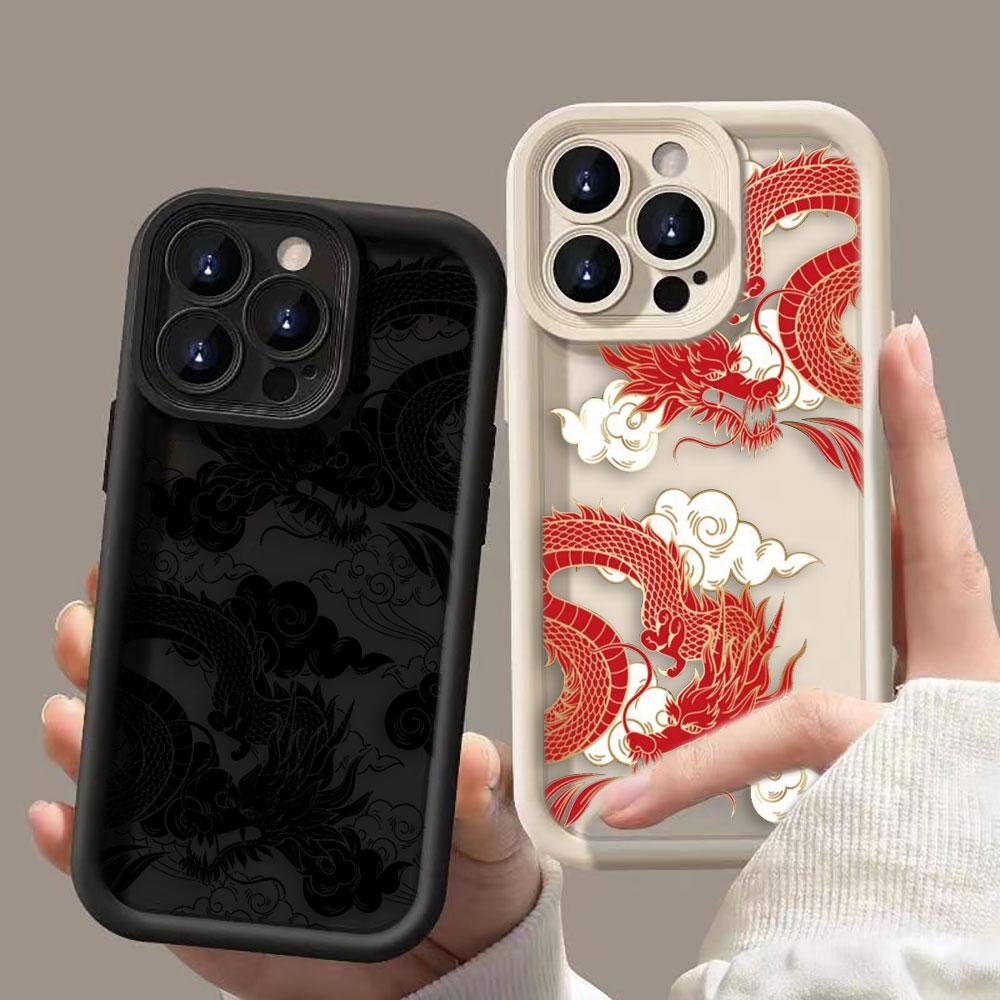 Fashion Dragon Pattern Phone Case For Samsung A13 A15 A16 A17 A22 A23 A25 A32 A33 A35 A51 A52 A53 A54 A55 A71 A72 Cover