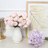 27 Head Artificial Flowers Plastic Tea Rose Bouquet Decoration Wedding Decor Bouquet Garden Party Home Decor Ornaments