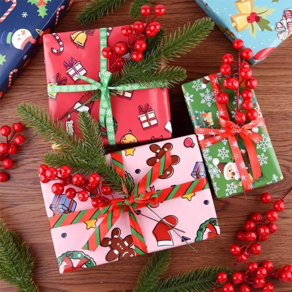 Christmas Artificial Berry Branches 14 Red Holly Berry Plants Fake Bouquet Wedding Party Christmas Tree Hanging Decoration