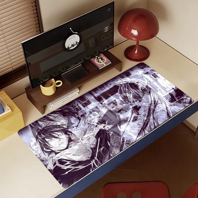 Comic Mouse Pad Nonslip Rubber Computer Mat Gamer NNoragami  Balance Decoracion Deskmat Laptop Office Large