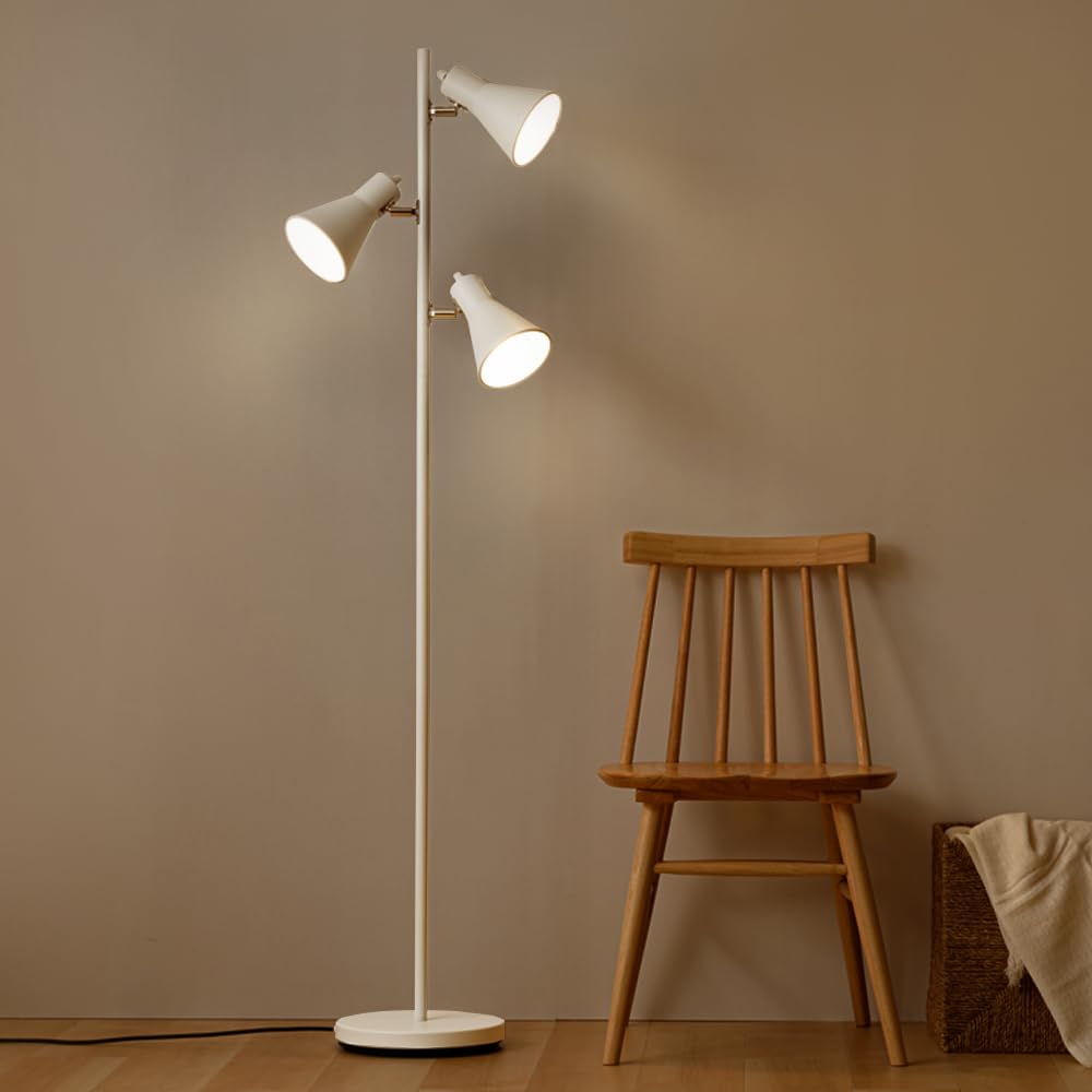 

Торшер Iris Plaza Напольный Скандинавский Для Чтения Совместимый со Светодиодным Напольным Абажуром E26 Косвенный Для Гостиной Письменный Регулируемый Легкий Белый Свет, Свет,