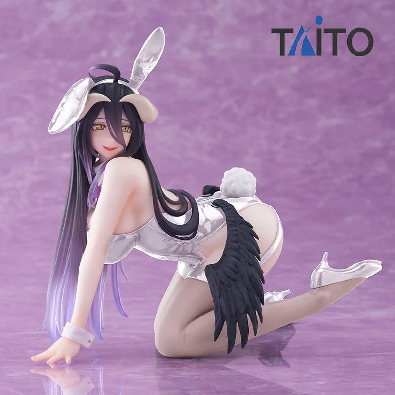 13CM Anime OVERLORD Figur Albedo Bunny Girl Kniend Anime Modell Spielzeug Geschenke Sammlung Dekoration Ornamente PVC