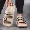 Fashion Mixed Colors Casual Mans Slippers Summer Men's EVA Waterproof Shoe Outdoor Sandal for Men Comfortable Sandals Trendy All-match