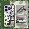 Silicone Wristband Phone Case For ZTE Blade V60 Design/Axon 60 Lite Protective Fashion Design Durable Phone Holder Panda