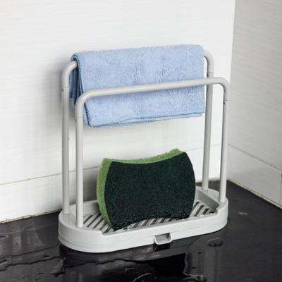 Removable Kitchen Sink Shelf Plastic Sink Drain Stand New Sponge Rag Holder  for Soap Wire Ball
