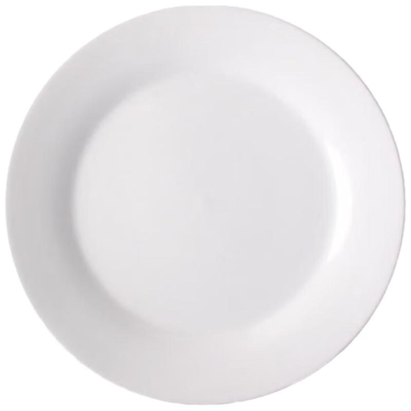

Huihuang 12-inch White Ceramic Dinner Plate