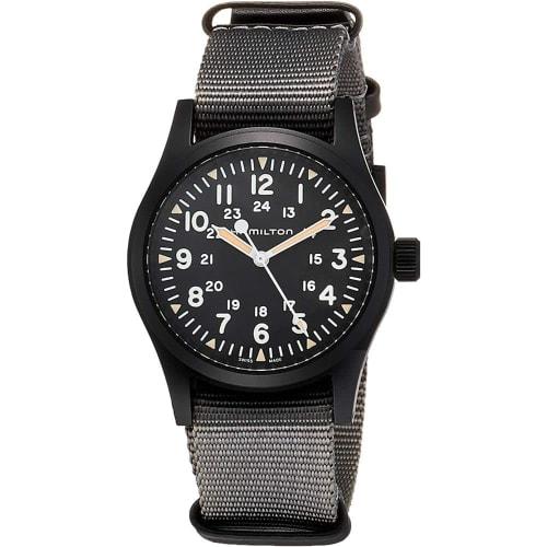 HAMILTON Khaki Field Mechanical Men's Watch, H69409930, Officially Imported, with Official Warranty