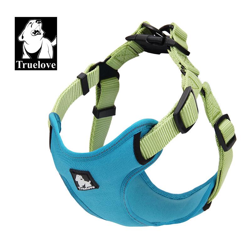 True Love Chest And Back Nylon SixColor Teddy Medium And Large Dogs