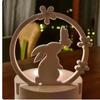 Handmade Candlestick Silicone Molds DIY Heart Rabbit Candle Holder Epoxy Casting Moulds Easter Rabbit Resin Moulds