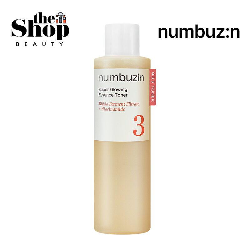 numbuzin Numberzin 3 Moisturizing Fermented Toner 200ml 50 Types Ingredients Niacinamide Lotion Skincare Essence Skin Radiance Dewy Elasticity Korean
