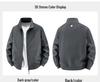 Men's Cross-Border Business Casual Windproof Stand-Up Collar Loose Jacket for Spring and Autumn