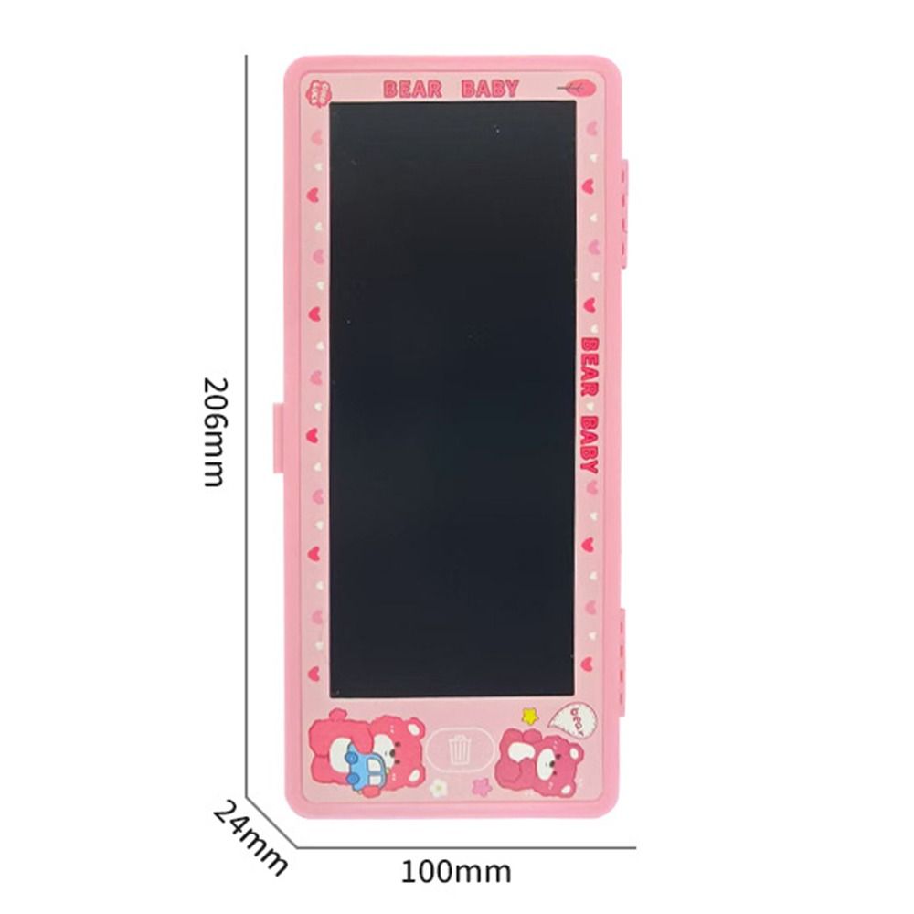 Smazávací kreslící tabulka Pouzdro na tužky s LCD obrazovkou Organizér na psací potřeby Kreslené pouzdro na tužky Dárek