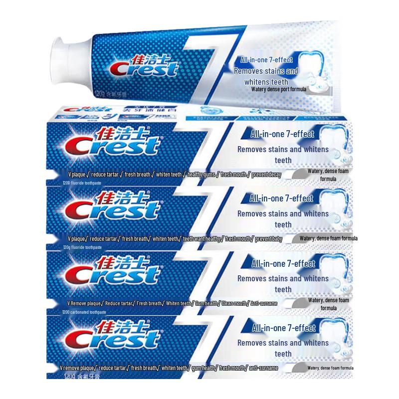 Crest 7-Effect Whitening Toothpaste