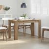 VidaXL Dining Table Artisan Oak 120x60x76 Cm Engineered Wood 855841