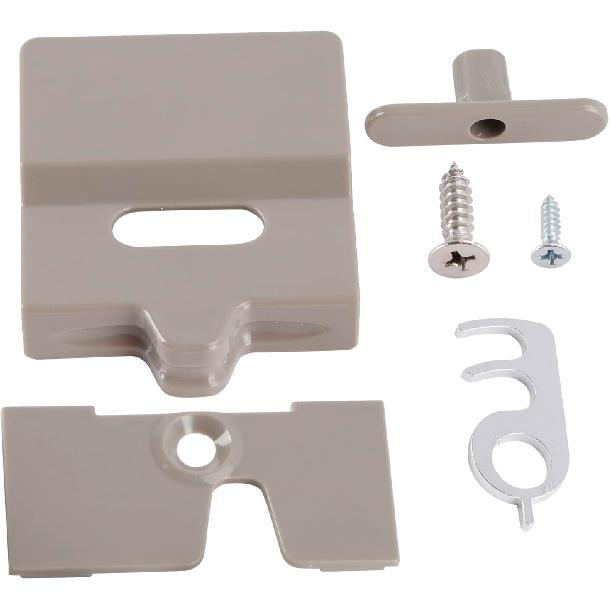 Gancio di chiusura per porta del frigorifero Adatto per Dometic Serie RM 7 Caravan Motorhome 2412757805