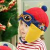 Autumn Winter Baby Pilot Goggles Hat with Ear Protection - Korean Style Fleece Lei Feng Hat