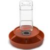 Multi Tiered Automatic Reptiles Water Dispenser Multifunctional Design Transparent Tanks Quiet Pump for Small Turtles