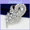 Alloy Flower With Water Drilled Crystals For Women Gift Or Fashion Accessory