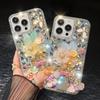 Glitzer Strass Handyhülle Für VIVO Y400 Pro Y300 Y200E Y200 Y300 Y300T Y04 Y03 T4 T3X T4X 4G 5G 3D Blumig Kristall Diamant Funkelnde Abdeckung