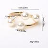 Bracciale di Perle Bracciale Versatile Bracciale a Doppia Filza Asimmetrico da Donna Gioiello Semi Aperto