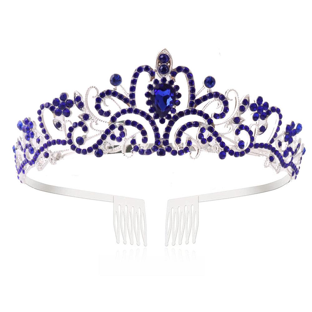 Crystal Diamond Bridal & Birthday Crown Hair Accessories