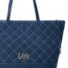New Lee PU, Textile Mixture Tote Bag, Shopping Bag, Shoulder Bag Women's Dark Blue LE250147M-503