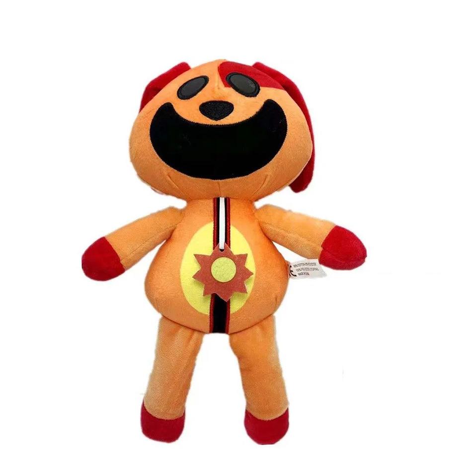 

Smiling Critters Plush Toy New Monster Catnap Yellow Dog Plushies Stuffed Pillow Doll Toys Game Fans for Cuddly Fluffy Huggable Kawaii Comfort