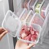 Zamknięte plastikowe pudełko do przechowywania Pudełko do przechowywania w lodówce Specjalne, chłodzone i zamykane pudełko do przechowywania żywności do kuchenek mikrofalowych