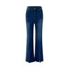 Women's Fashion Trend Slim Front Slit Wide Leg Stretch Jeans