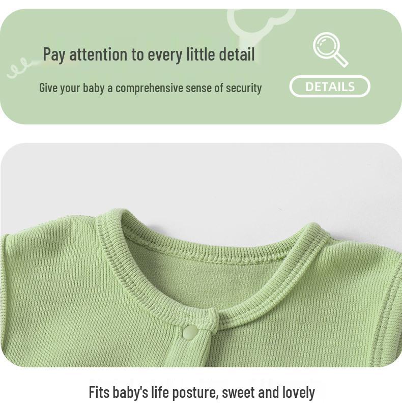 Youqi Baby Carrier Bodysuit Set: Long Sleeve, Open Crotch, Spring & Autumn 2026 Style