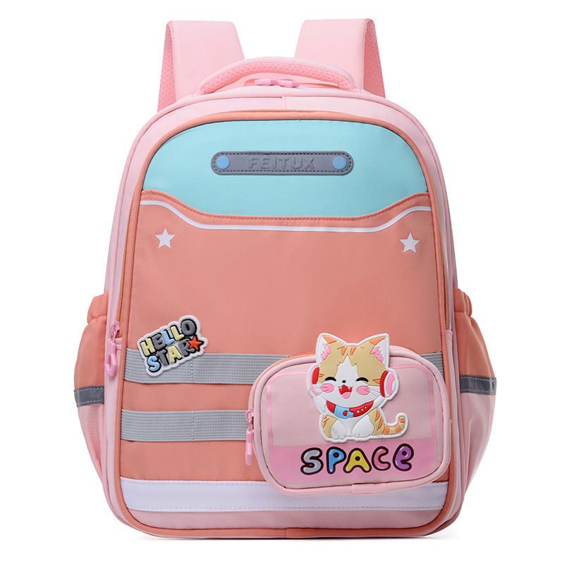 Lightweight And Stylish Kids Backpack For Boys And Girls With Nylon Material And Cartoon Patterns