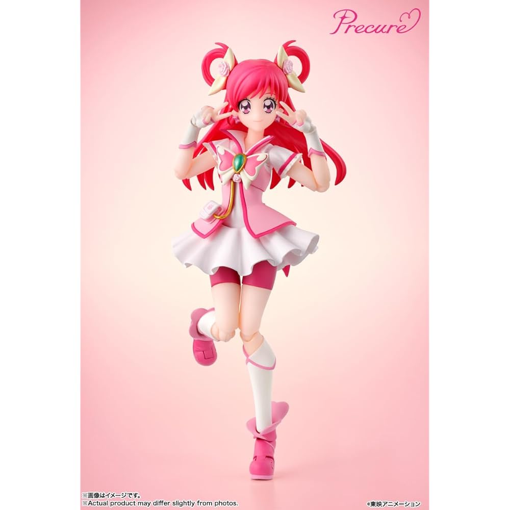 TAMASHII NATIONS SH Figuarty Ano! PreCure 5 Cure Dream -Edice designéra postav PreCure- Cca. 135mm Pohyblivá figurka z ABS a PVC, malovaná
