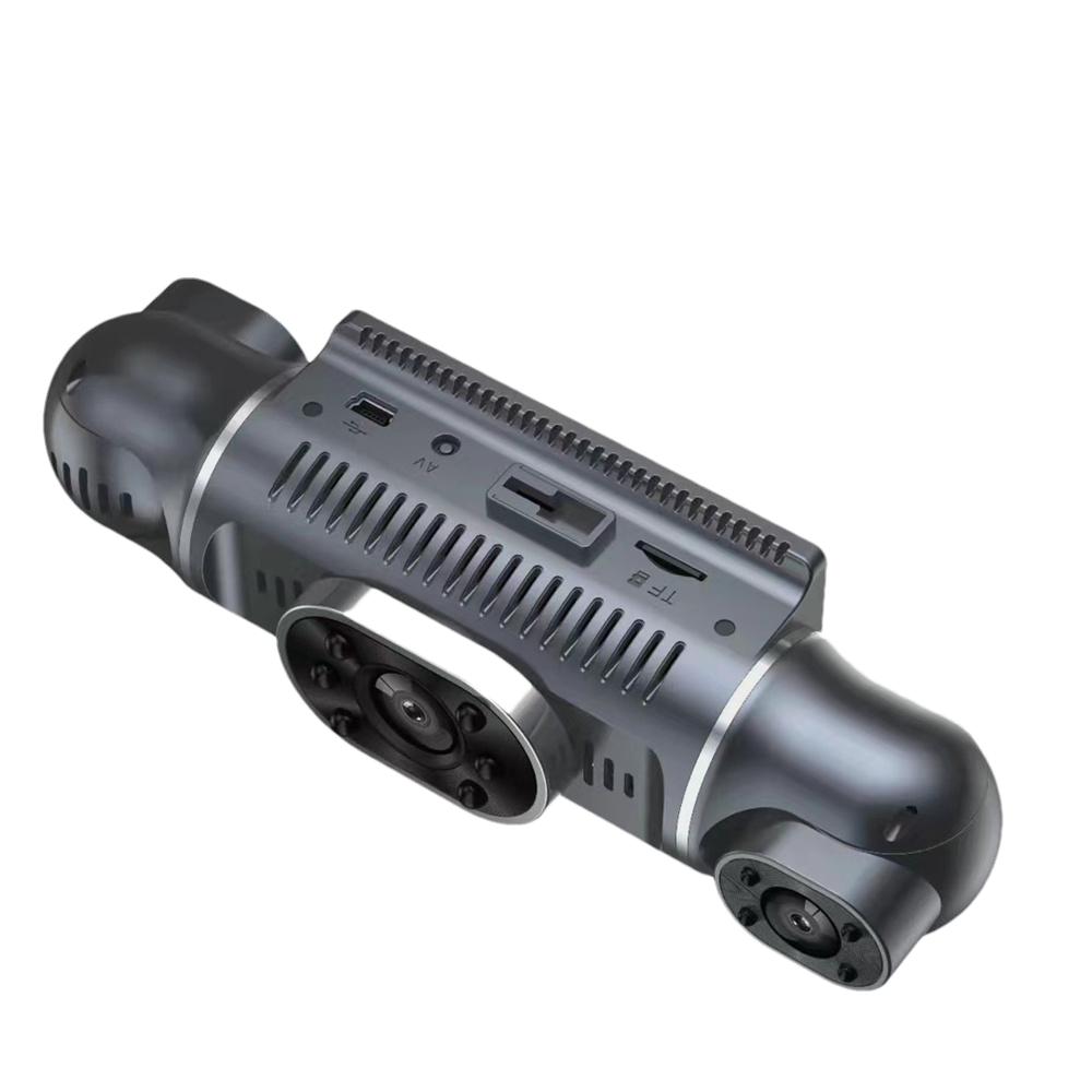 Bil Dash Cam Kjørekamera HD 1080P med Night Vision Loop-opptak Valgfri 24-timers parkeringsmonitor og WiFi-funksjon