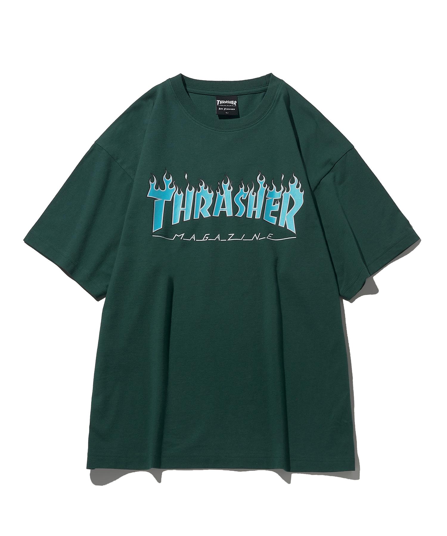 Treasure Flame Short Sleeve T-Shirt Green L
