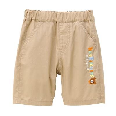 House Hot Shorts for Boys and [Miki Biscuits] Girls, Baby, Kids, Children's Clothing, Beige, 80cm, 72-3103-141